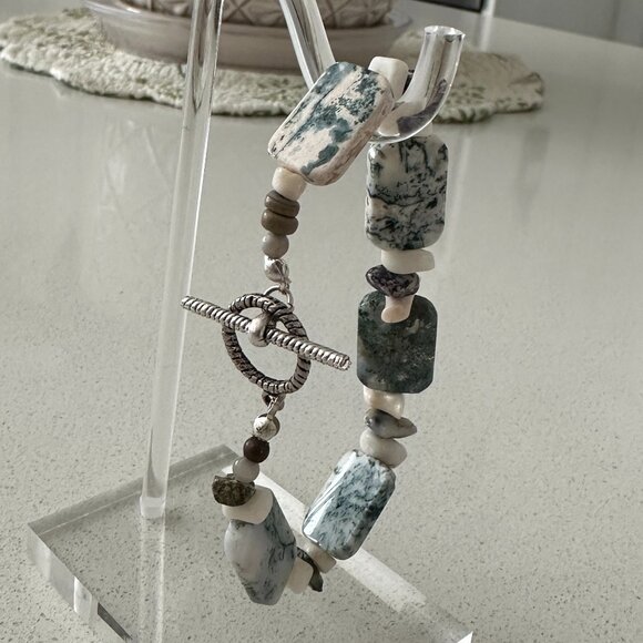 Stone Tree Agate Bracelet - Picture 5 of 5